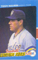 1988 Fleer Exciting Stars Baseball Cards       021      Teddy Higuera